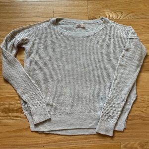 NWOT Hollister Cold Shoulder Knit Sweater